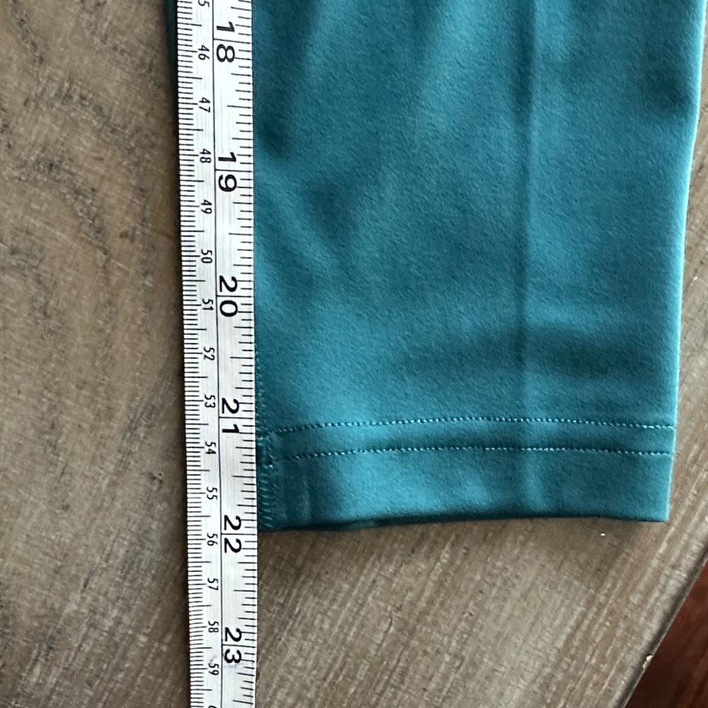Gymshark B1A1V Training 7/8 Leggings Teal Turquoise Size Small - Picture 5 of 7